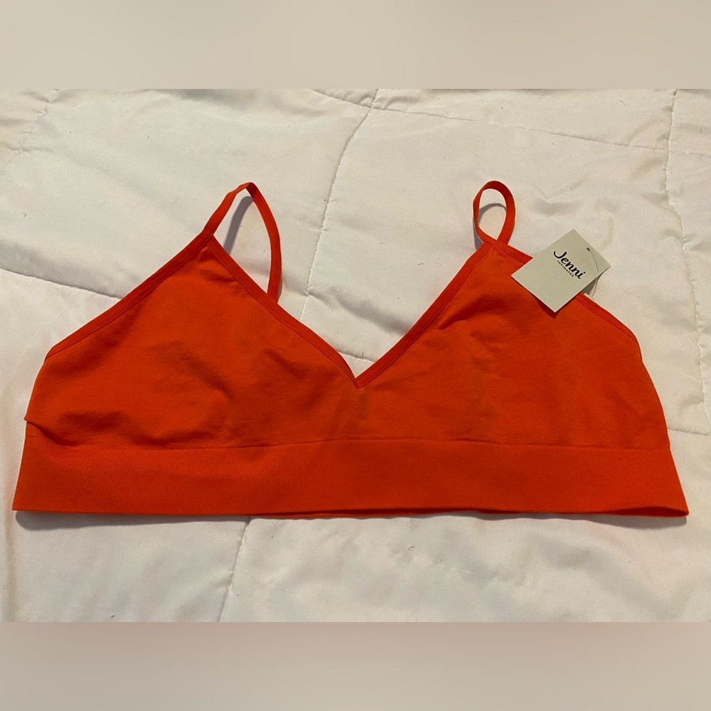 NWT Jenni intimates bralette. Papaya punch XXL